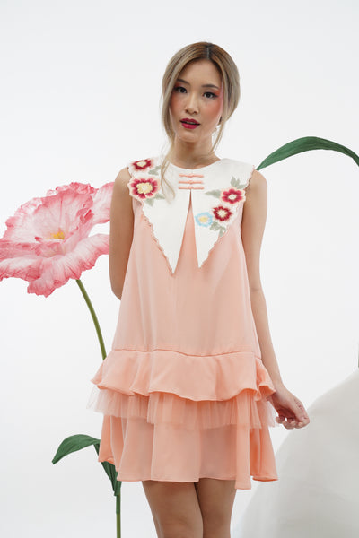 CERIA Dress (peach)