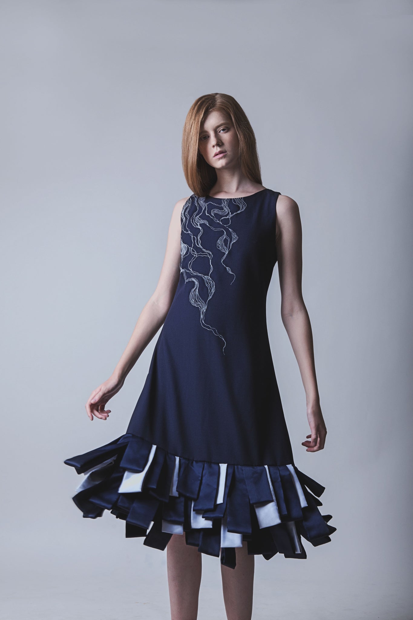 ALICE Dress (navy blue)