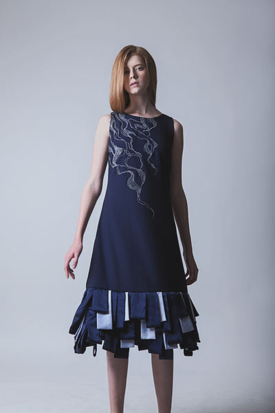 ALICE Dress (navy blue)