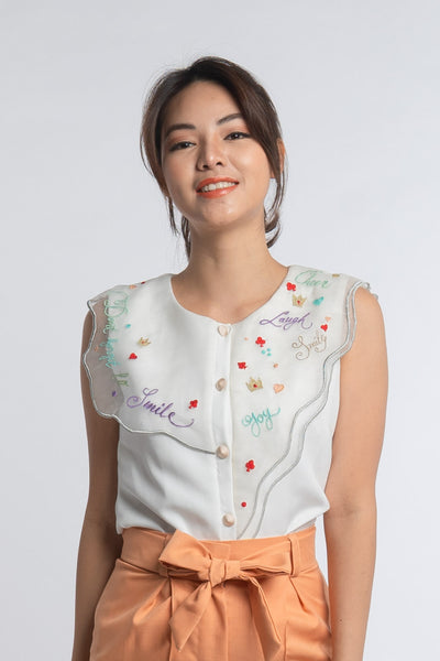 JOVIAL Top (white)