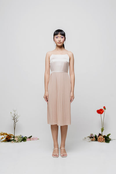 PESONA Set with Dress (nude)