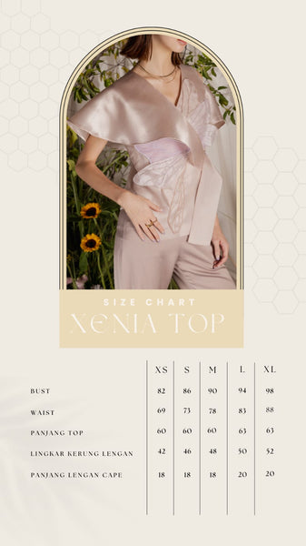 XENIA Wrap Top (lilac)